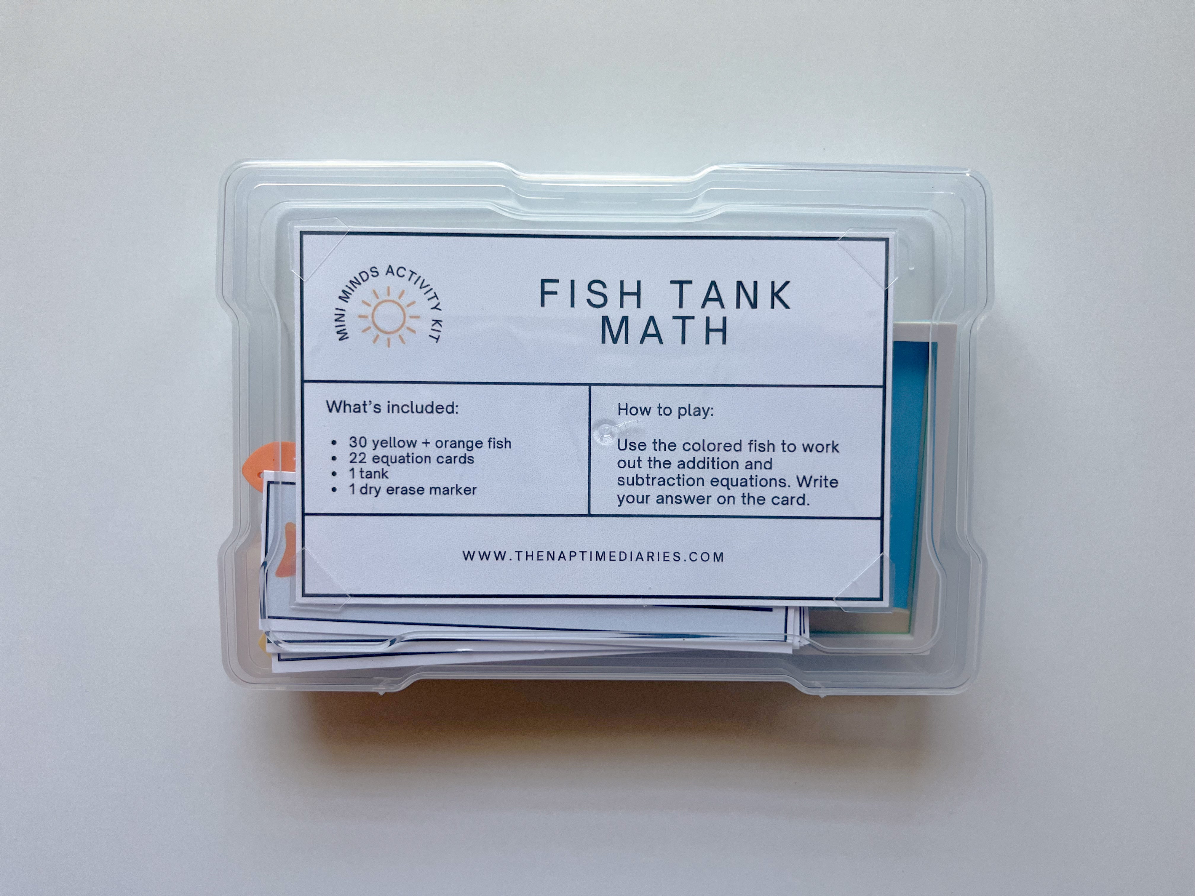 Fish Tank Math β The Naptime Diaries