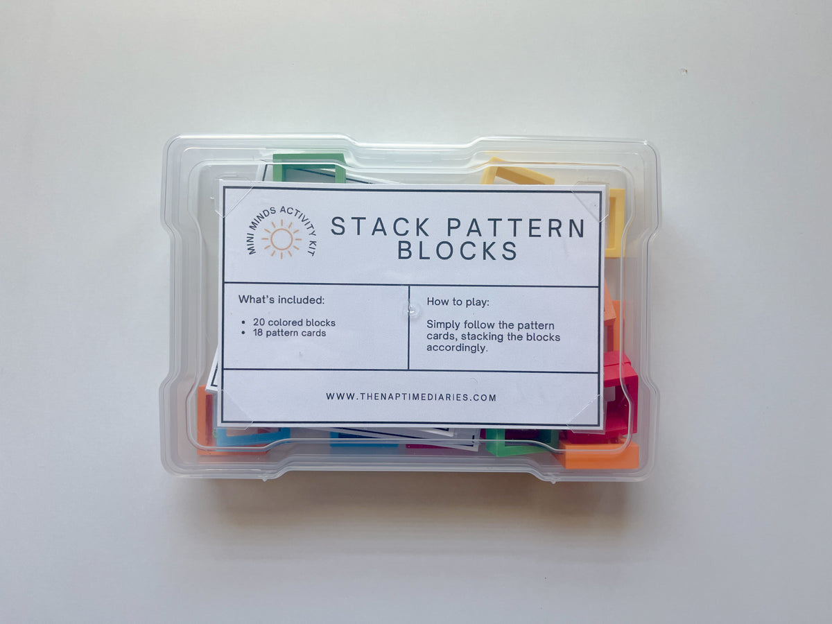 Stack Block Puzzle Pattern Stack Pattern Blocks – The Naptime Diaries