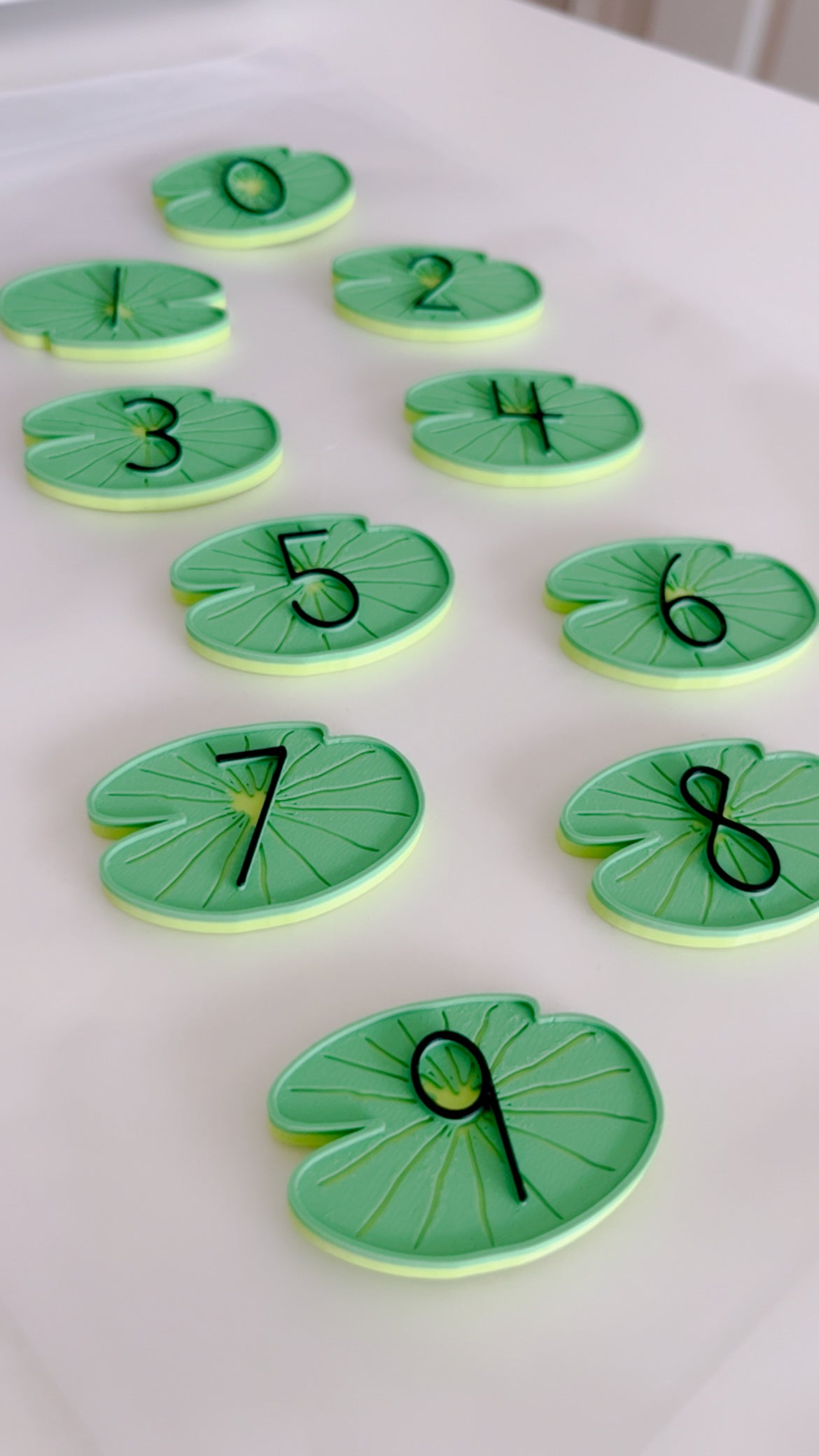Lily Pad Numbered Sets