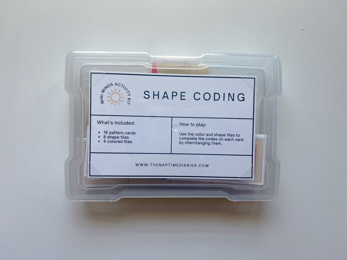 Shape Coding Maths Shape Coding – The Naptime Diaries