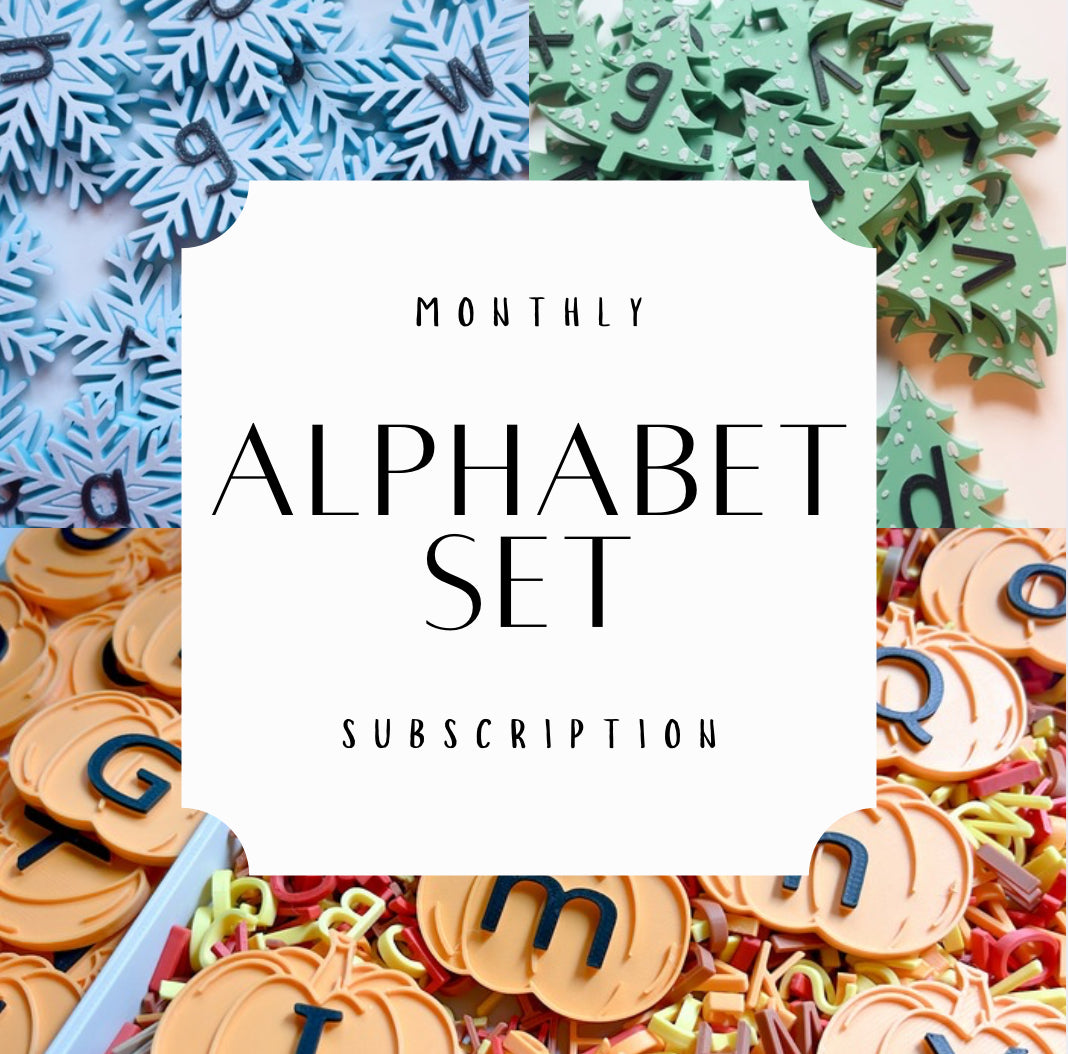 Alphabet Set Monthly Subscription