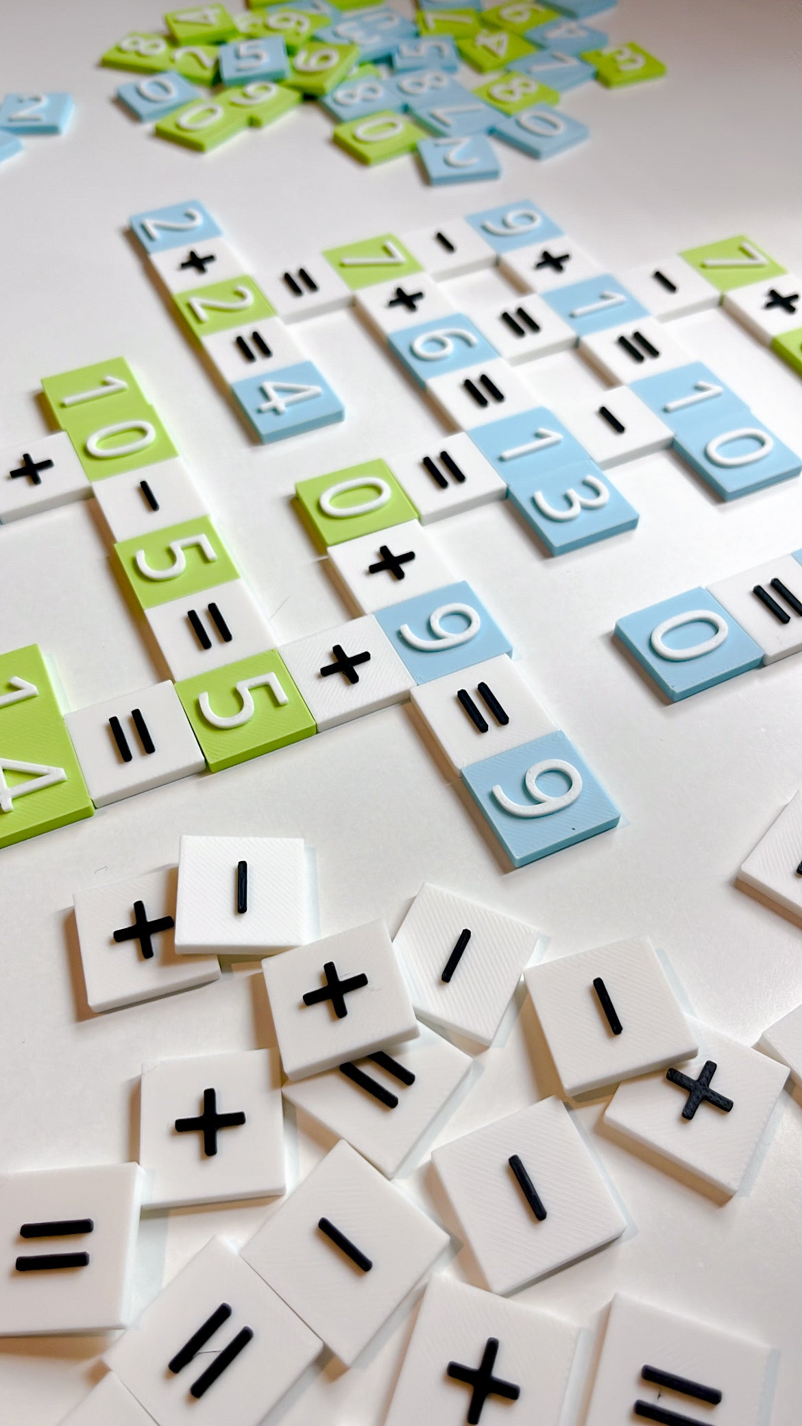 Equation Builder Tiles