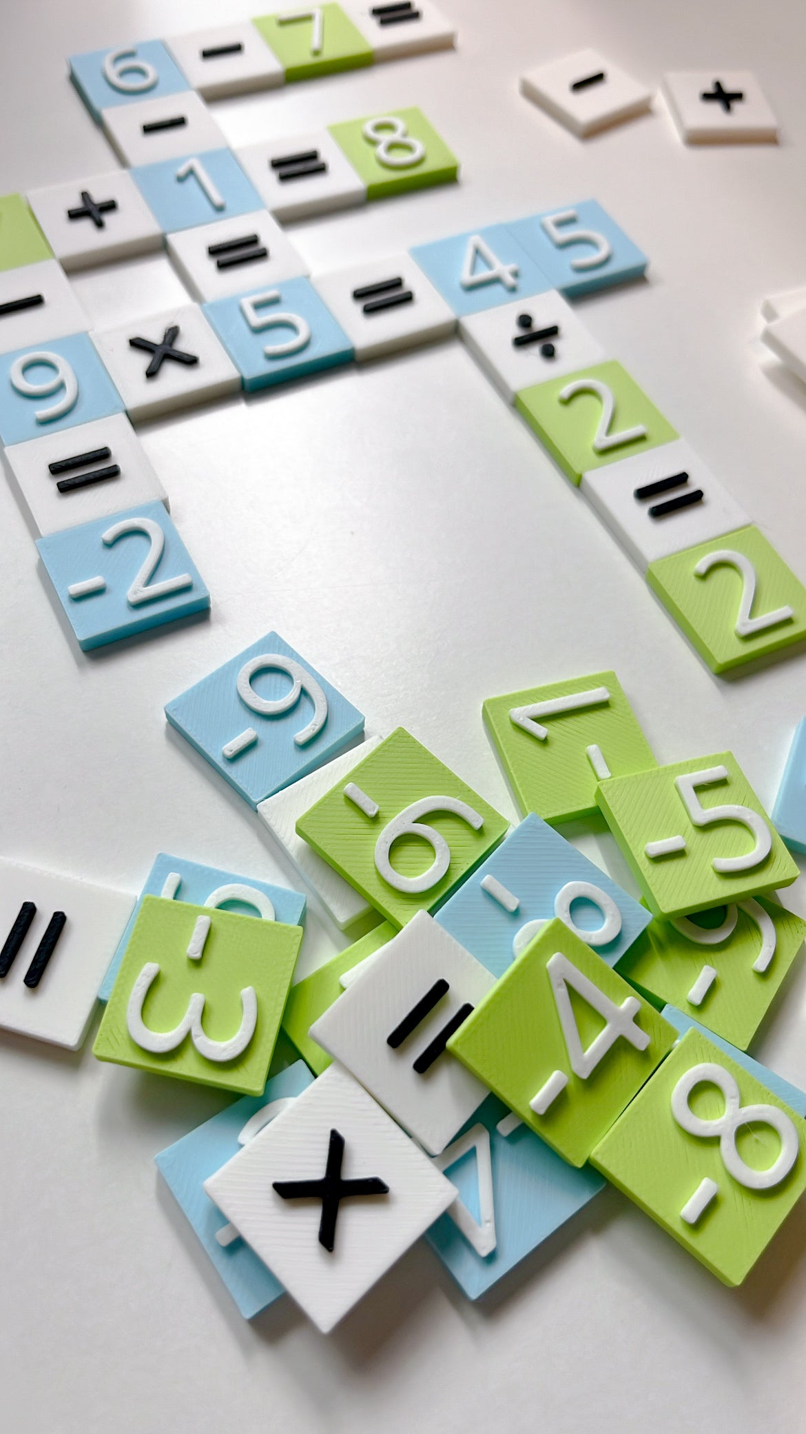 Equation Builder Tiles