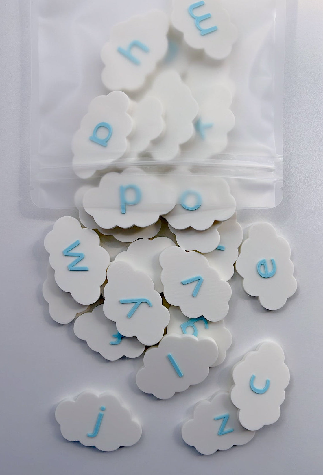 Clouds and Rainbows Alphabet Set