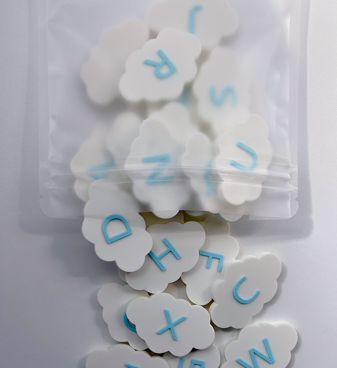 Clouds and Rainbows Alphabet Set