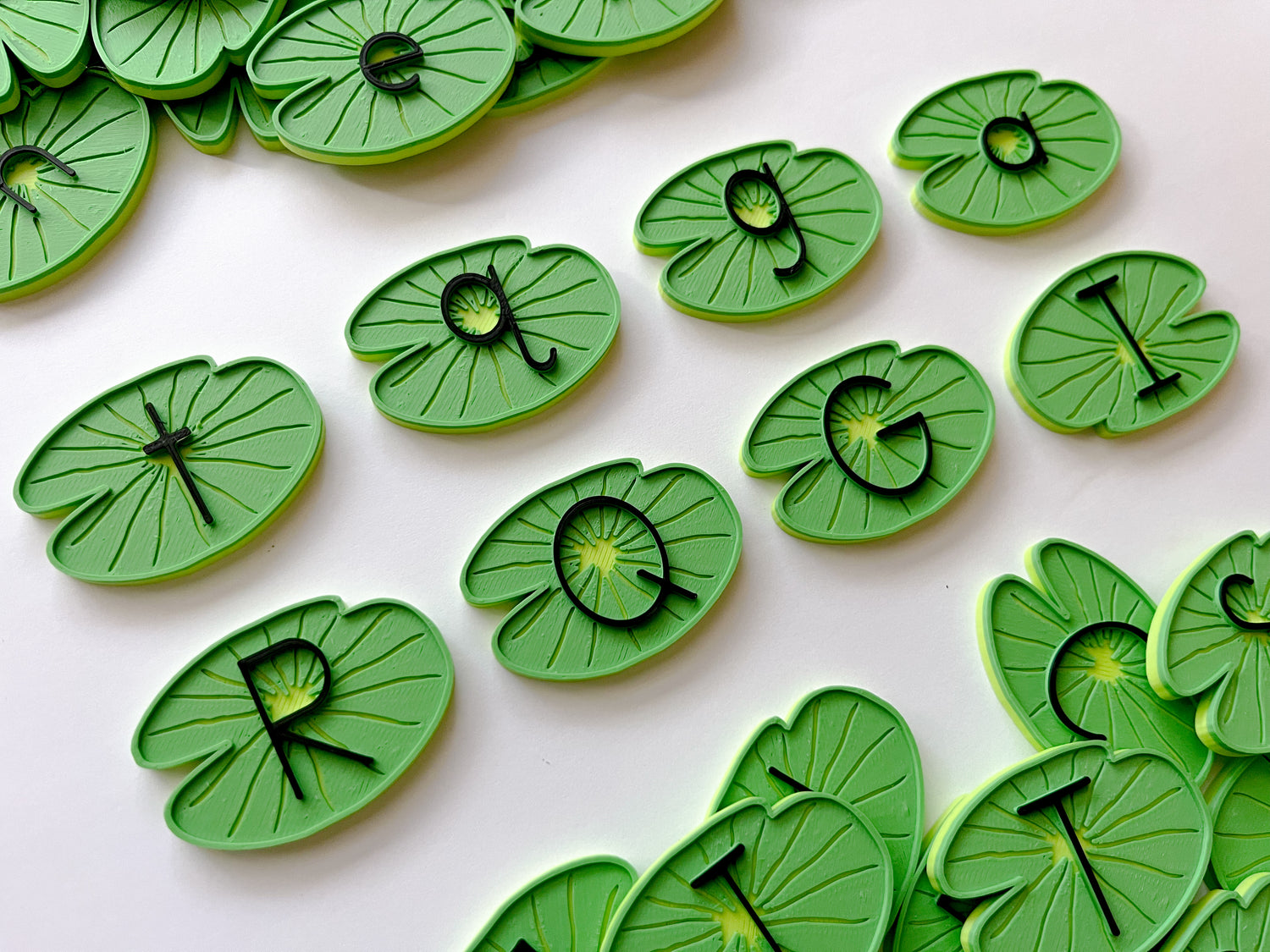Lily Pad Alphabet Sets