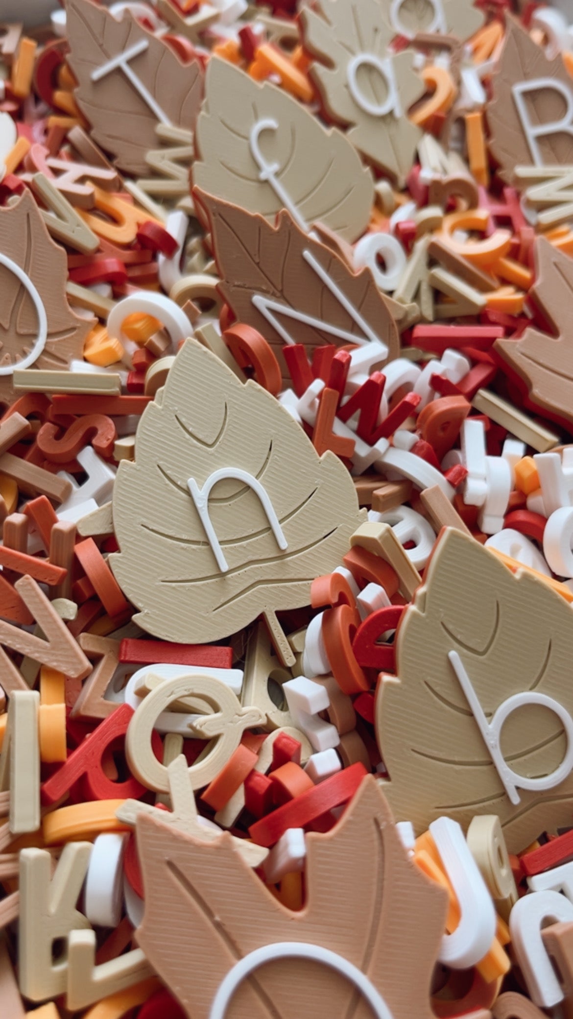 Autumn Leaves Alphabet Set
