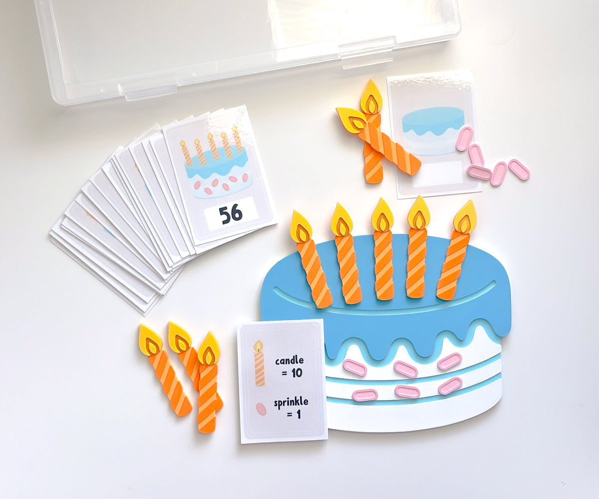 Place Value Birthday Cake Large Kit