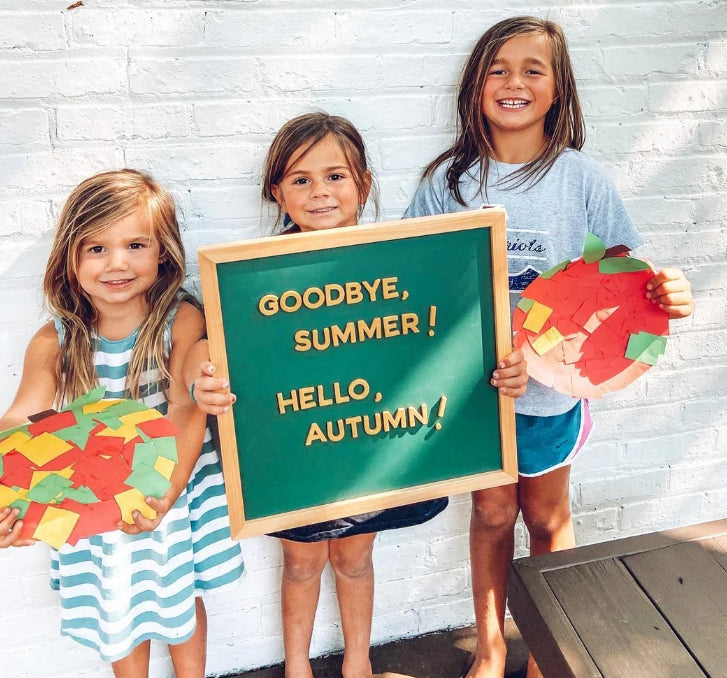 15x15 Green Magnetic Magnetic Chalkboard