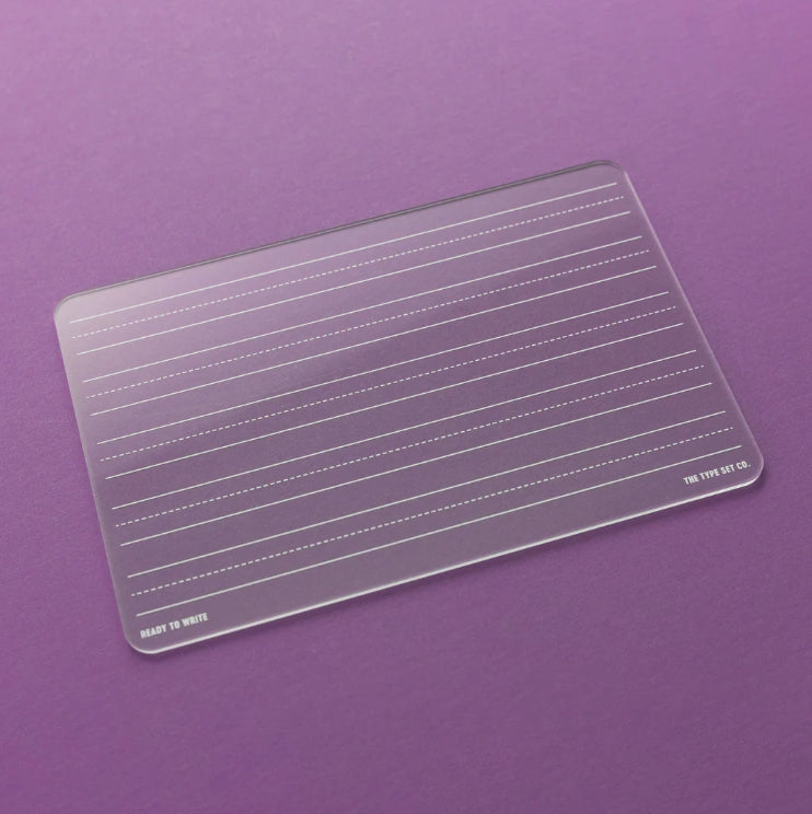 Freestyle Acrylic Dry-Erase Writing Board