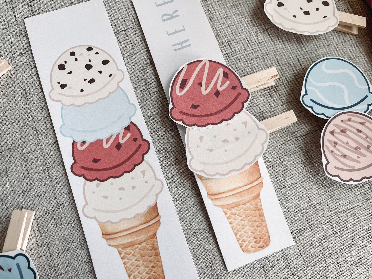 Ice Cream Builder Activity