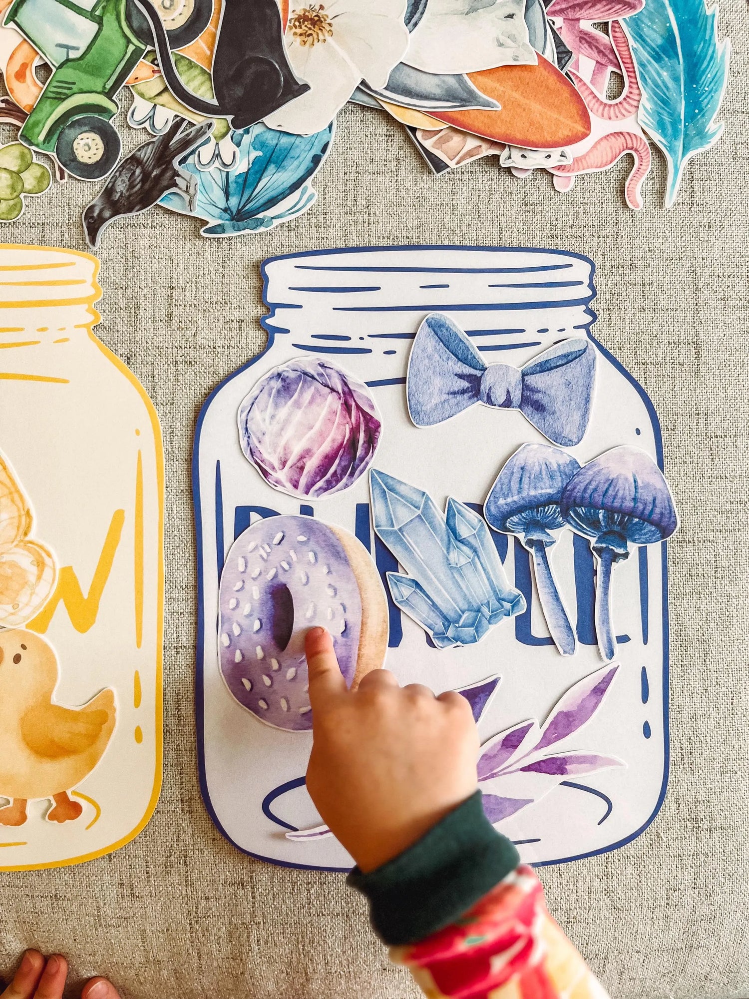 Color Matching Jars