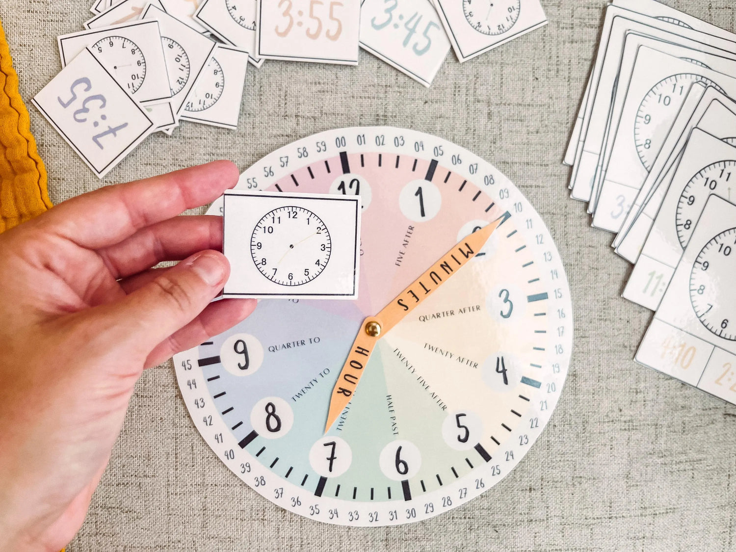 Learning Time Clock Activity